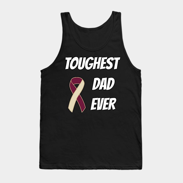 Head And Neck Cancer Dad Tank Top by mikevdv2001